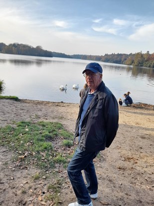 Walk together at Virginia Water November 8th 2020