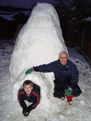 January 2010 - Our own igloo