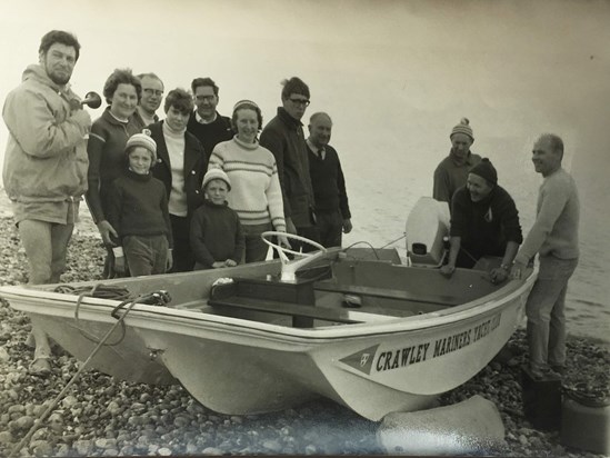 Circa 1968 Crawley Mariners Yacht Club