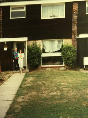 August 1989 - First house 