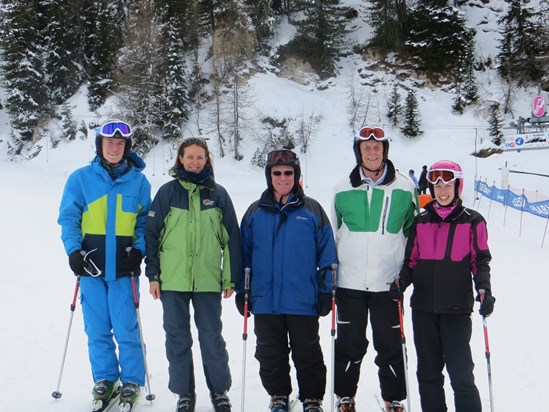 December 2013 - Skiing in La Plagne