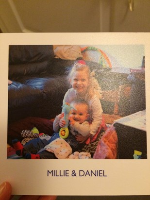 Daniel's present for Millie 