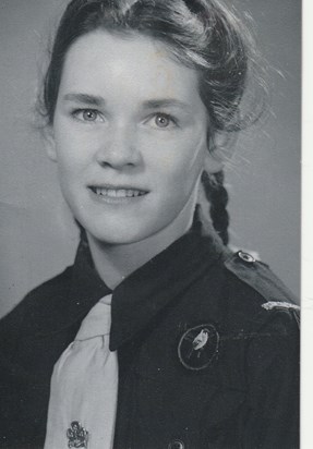 Auntie Mary The girl Guide. age 13.