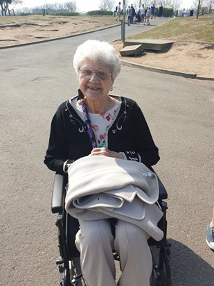 Vera always loved being at the seaside for Fish and chips xx 