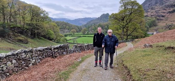 Bruce and John in Lake District