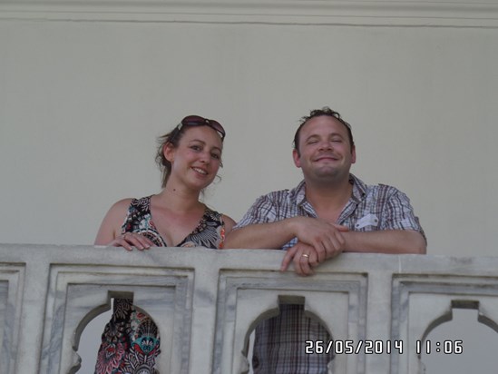 Jess and Luke in Istanbul 2014