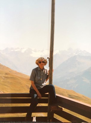 In Klosters, Switzerland 