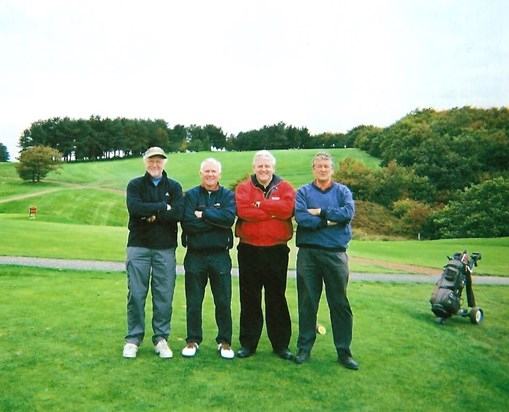 Brian Fryer Memorial Golf Day 2008 - Turton GC - always fun with Simmo