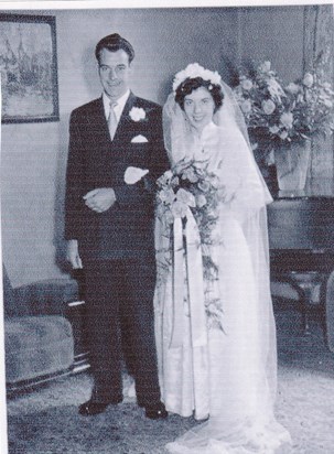 may and don wedding 20th June 1953.