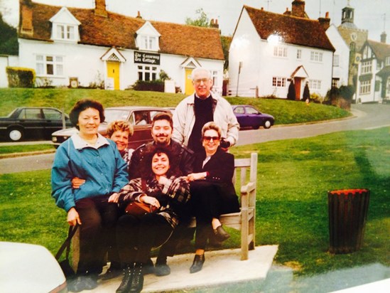 We shared many jolly days out: with my mum & antie in Finchingfield