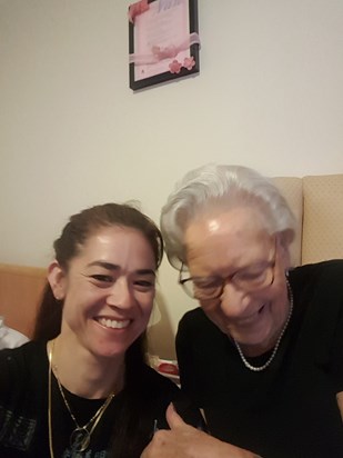 Feb 2018 Me and my Nan