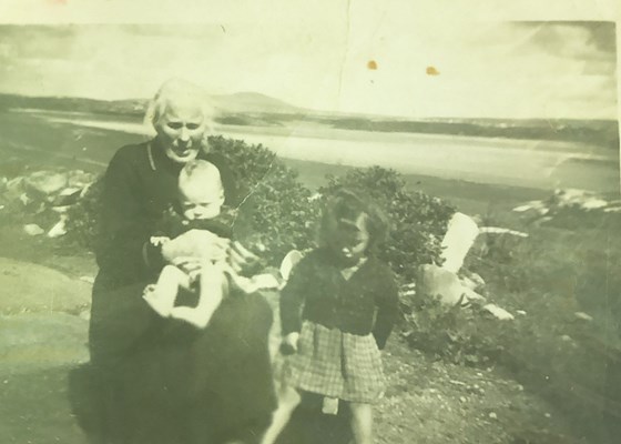 Margaret and her beloved granny
