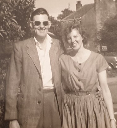 Delsey  and Brian (late 1950s)