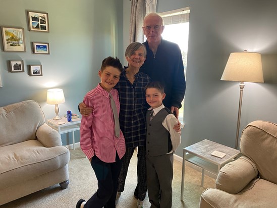 Easter 2023 with the grandsons in Ohio