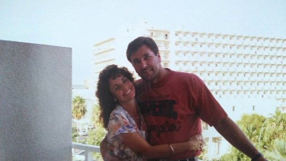 Donna and Bill in Magaluf