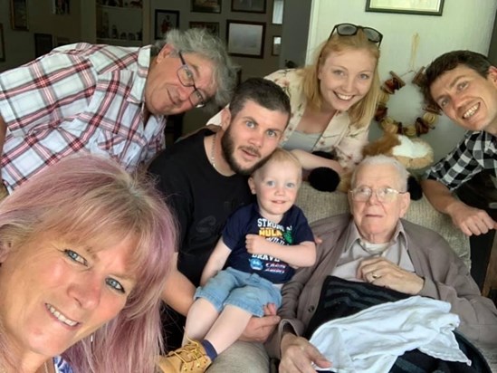 Family visit to Grandad's 2019
