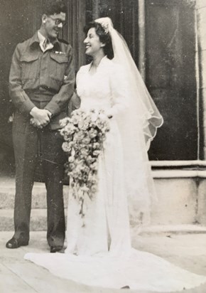 The happy couple 17/08/1946