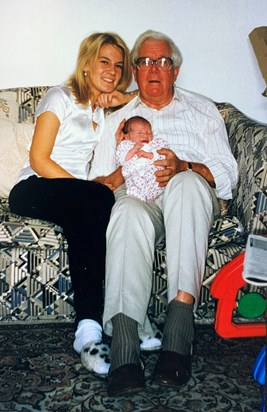 Eve , Catherine and Tom . September 1997 x