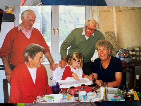Sandy , Mary , Catherine, Tom and June x