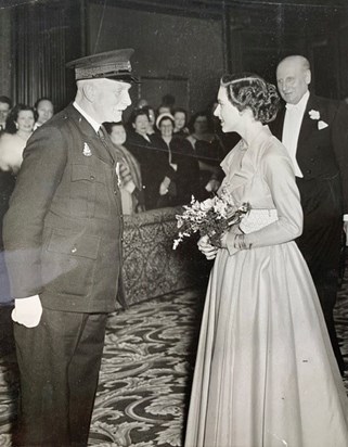 Frederick meets Princess Margaret 