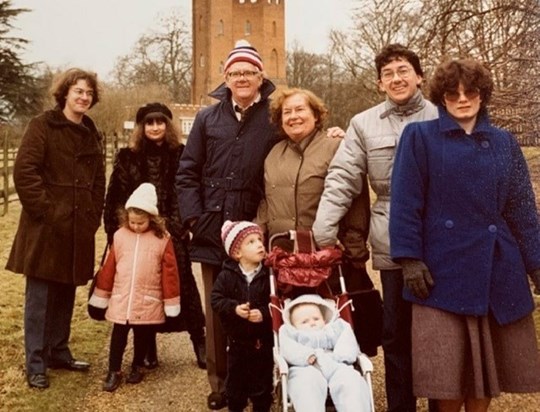 Family group with Daisy's Mum Mary  1985 x