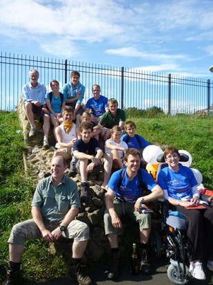 MND walk Hadrians wall 2011