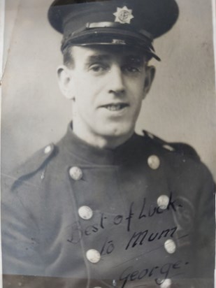 Mum's dad George Tully in National Fire Service uniform