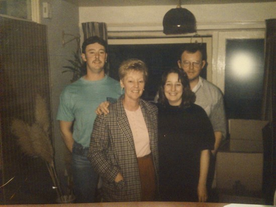 Martin, John, Mum and Jacky