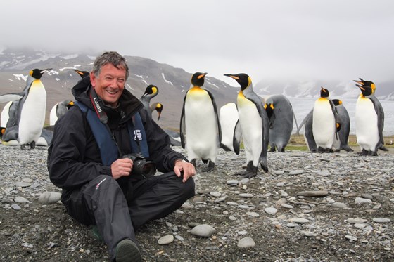 With the King Penguins on South Georgia - one of the amazing days of our life together