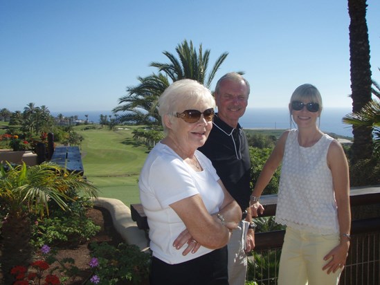 A favourite location, Abama Golf Club in Tenerife.