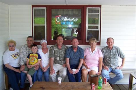 The family at Peggy's jamboree