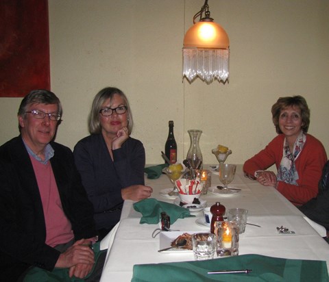 Steve, Jane and Julia - Lovely occasion in Holland March 2012