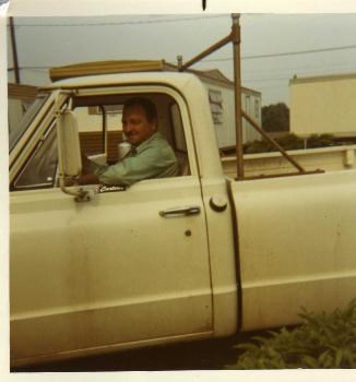 Dad in the GMC