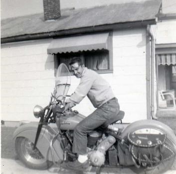 Dad on the Indian!