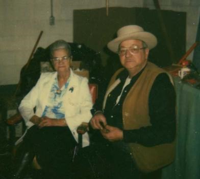 Grandma Miller and Dad