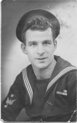 Dad in his Royal Navy days