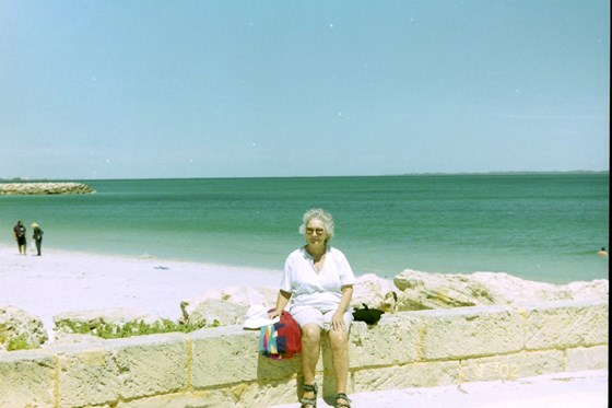 Freddie was very fond of our local dog beach which she visited every day when staying with us in Australia