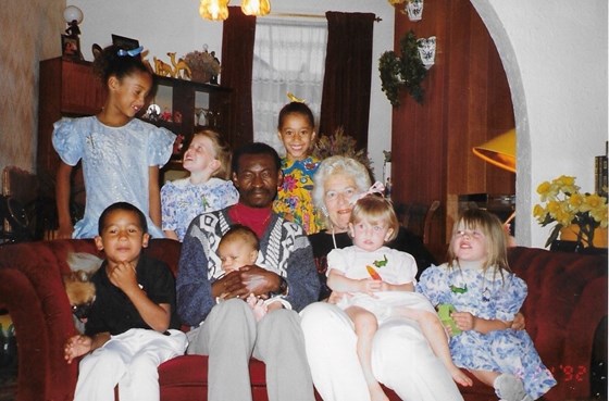 Neale, Barbie and the Grandchildren - 1992
