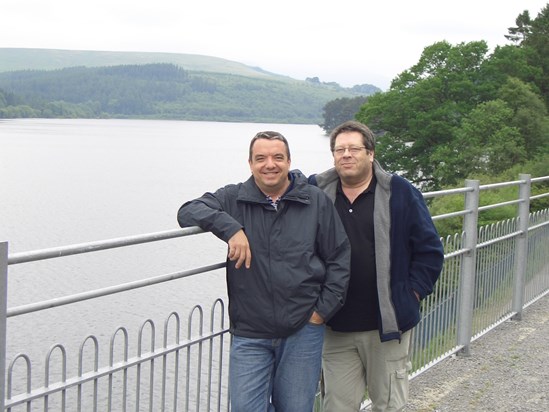 With John, Brecon Beacons - June 2006