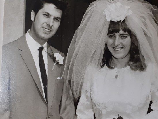 26th August 1967. A great love for each other that endured all these years even when the marriage didn't.