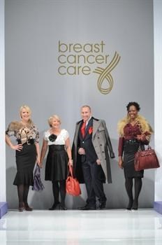 Nicky at The breast cancer fashion show
