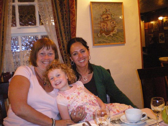 Mum, Suzanna and Caitlin 