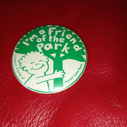 Badge designed by Mary for Friends of Forest Lane Park.inbound4211566597278864039