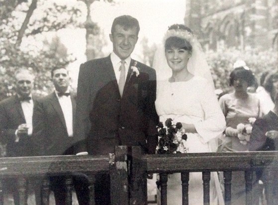 Ronise and Tom Wedding 1966
