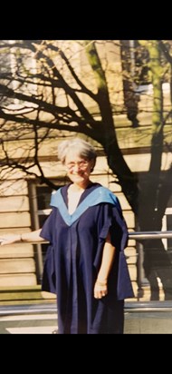 Mum's graduation 