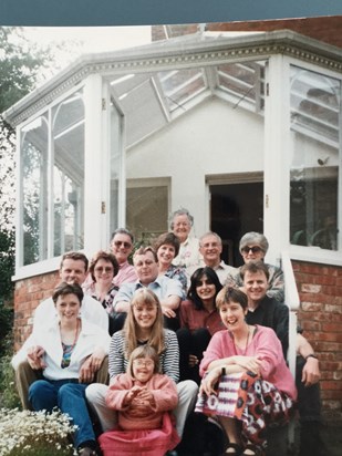 Jessie and family at Southfield Road