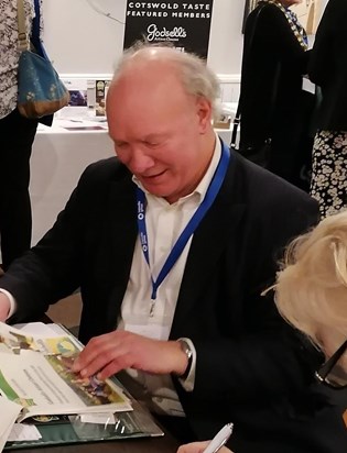 Nick at another business event in January 2020