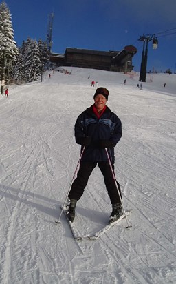 Nick in Megeve - A Sporting Moment