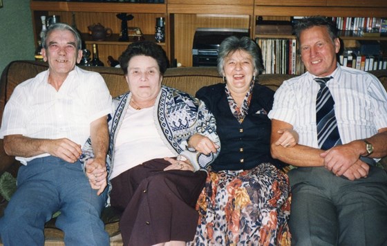 John Dalton, Diz, Harriett Dalton and Don