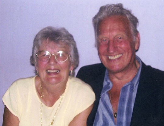 Harriett & Don at the Dalton's Golden Wedding Anniversary Do, 2006